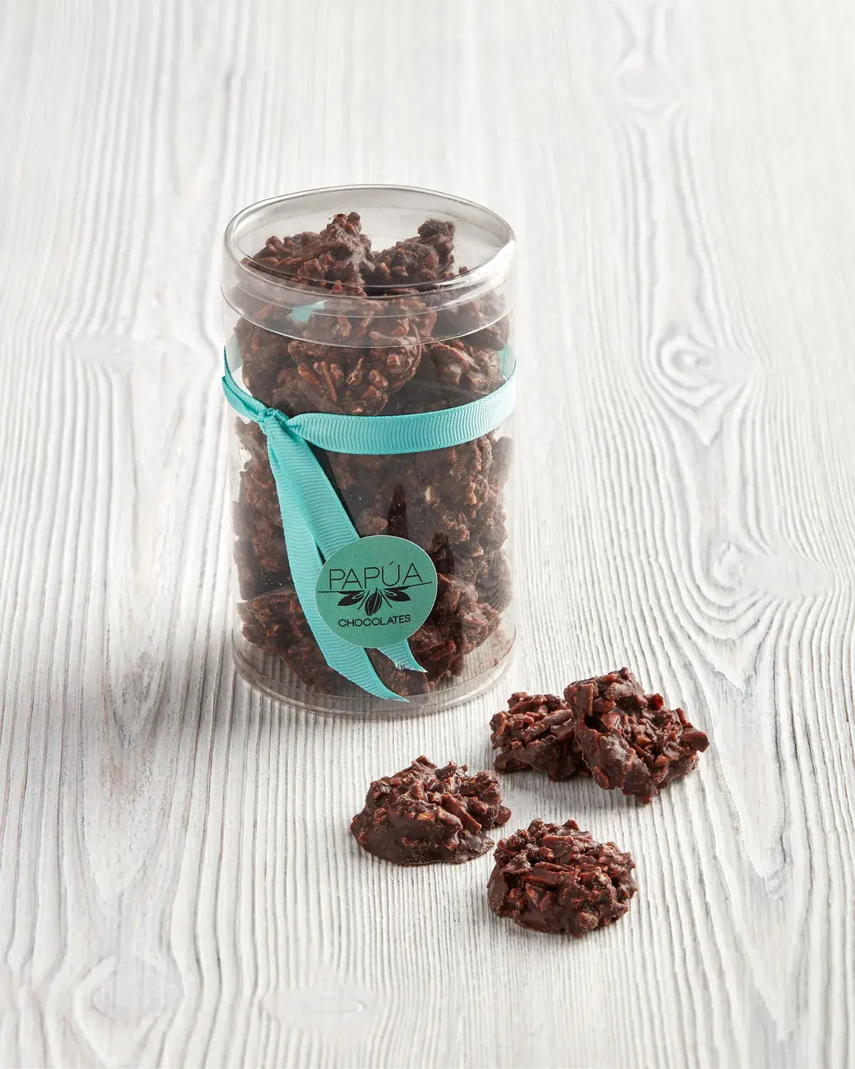 rocas de chocolate negro