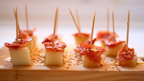 RECETA: MELÓN CON JAMÓN