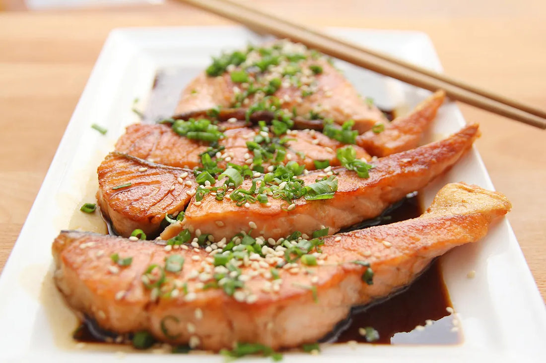 RECETA: SALMÓN CON SALSA DE SOJA