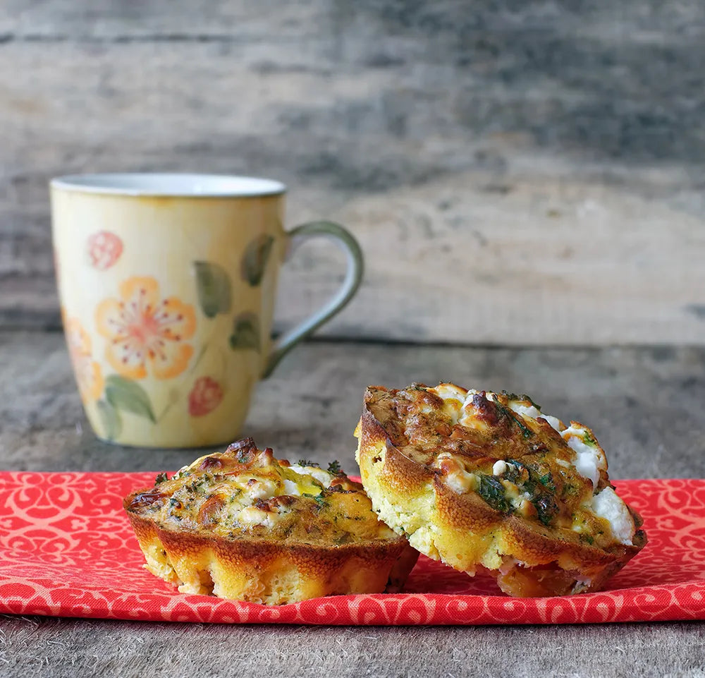 RECETA MUFFINS SALADOS