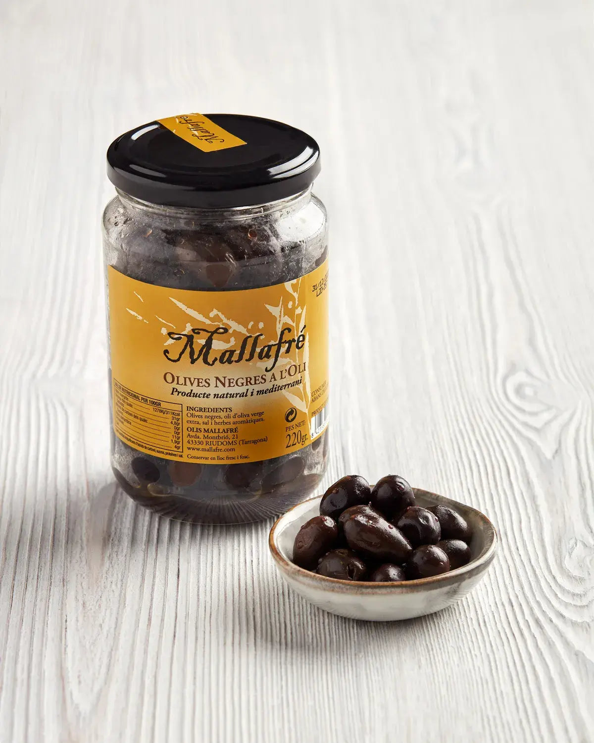 aceitunas negras en aceite