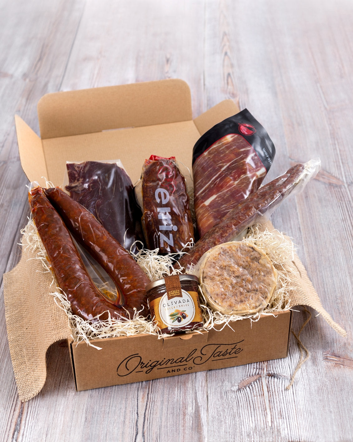 Cesta gourmet el sarao de navidad
