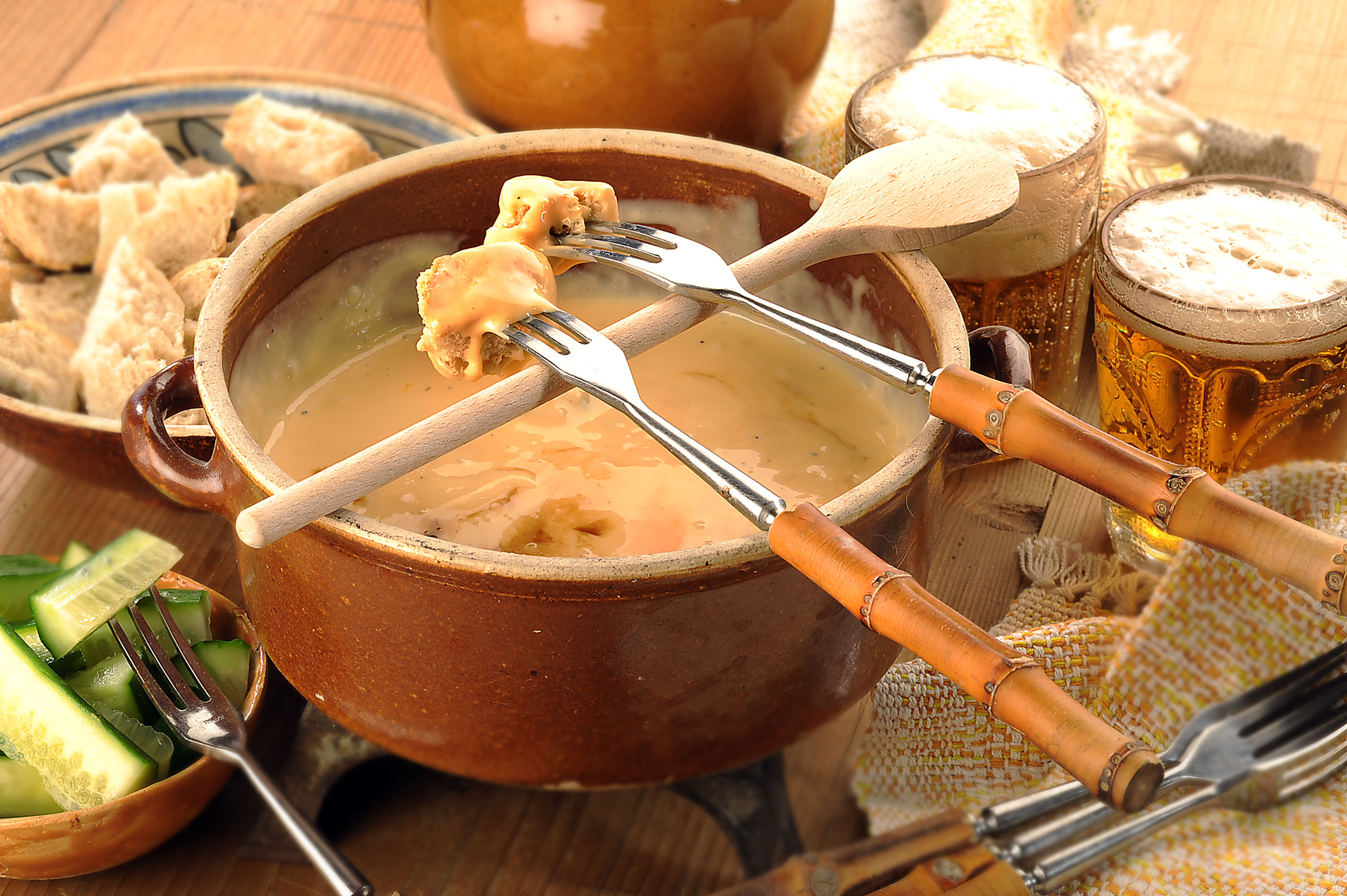 fondue a la cerveza