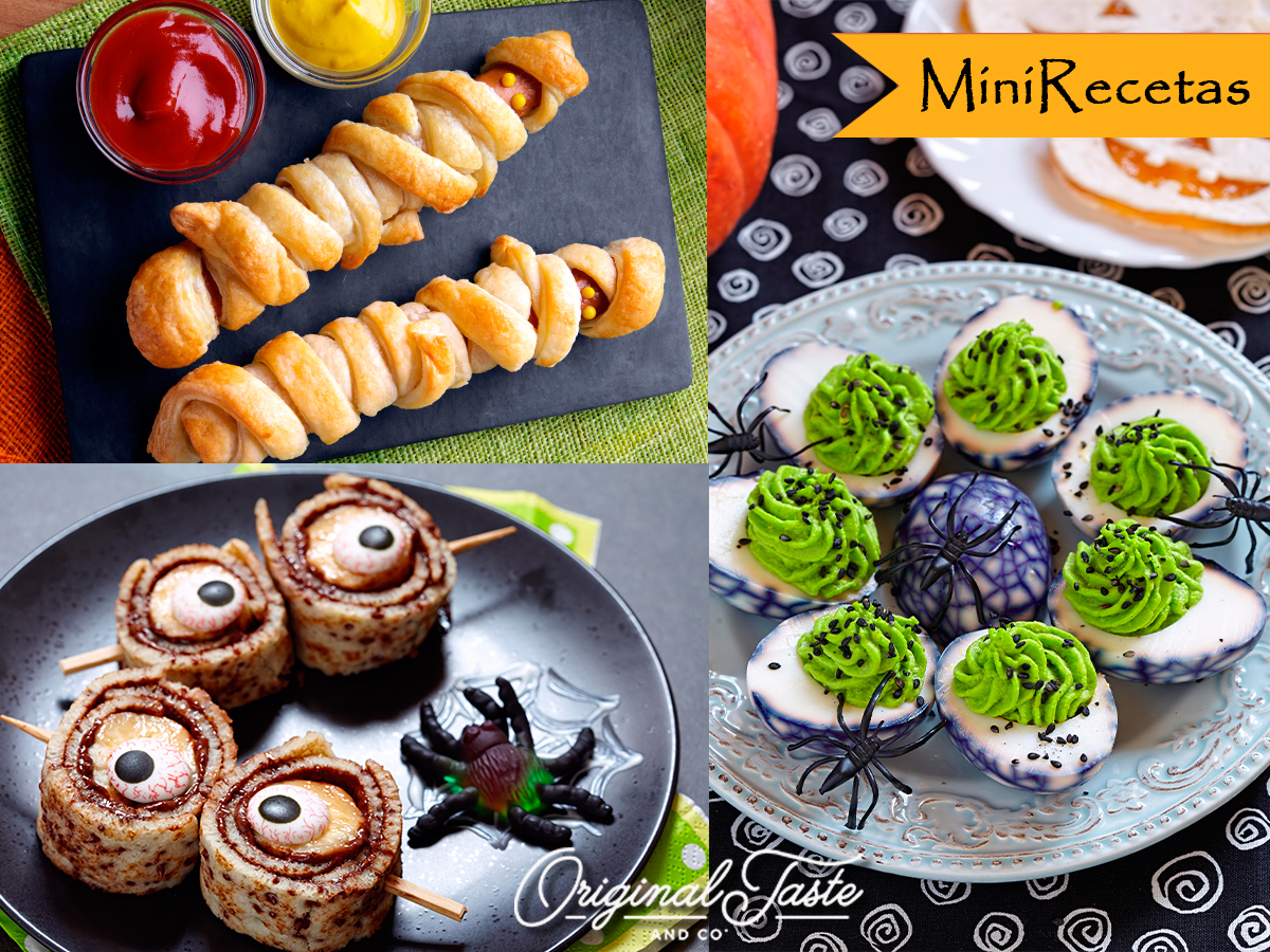 MINI RECETAS DE HALLOWEEN